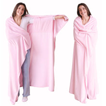 Load image into Gallery viewer, Super Blanky Wearable Blanket for Women, Adults & Teens – Cozy Sleeved Soft Blankets, Perfect Gift for Her, Birthday or Mom Gifts, Ultimate Comfort!