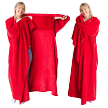 Load image into Gallery viewer, Super Blanky Wearable Blanket for Women, Adults & Teens – Cozy Sleeved Soft Blankets, Perfect Gift for Her, Birthday or Mom Gifts, Ultimate Comfort!